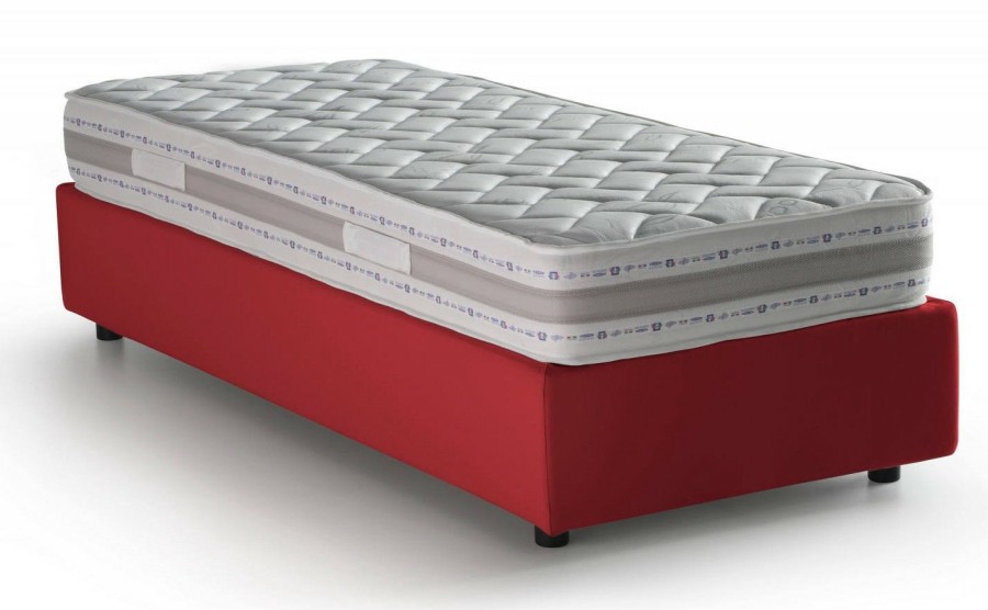 Boxspringbetten * | Talamo Italia Einzelbett Silvia Sommier