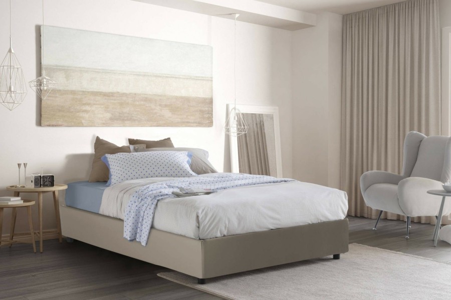 Boxspringbetten * | Talamo Italia Bett Silvia Sommier