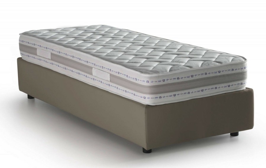 Boxspringbetten * | Talamo Italia Einzelbett Silvia Sommier