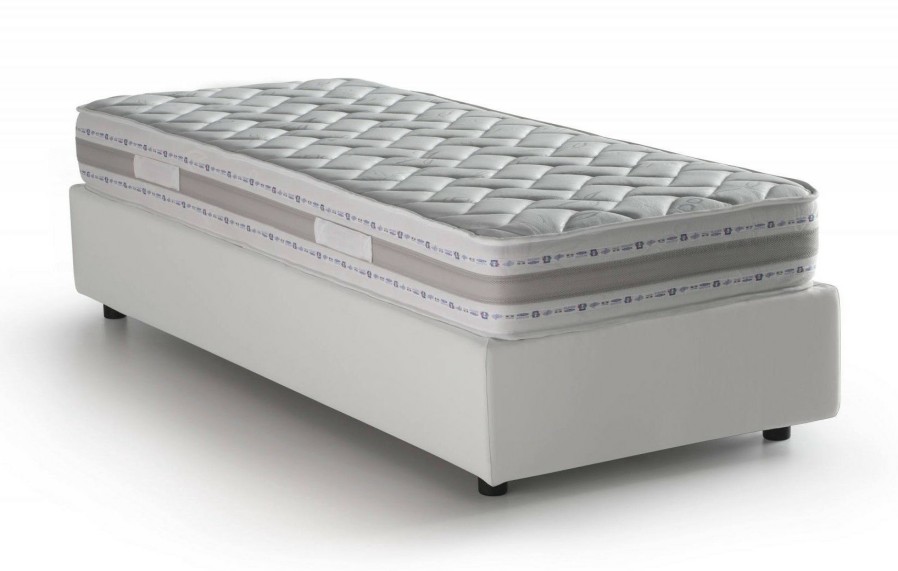 Boxspringbetten * | Talamo Italia Einzelbett Silvia Sommier