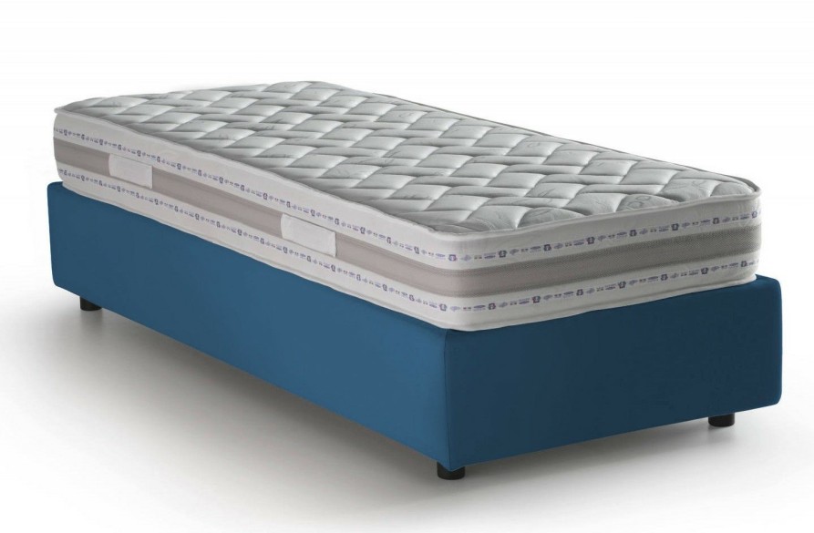 Boxspringbetten * | Talamo Italia Einzelbett Silvia Sommier