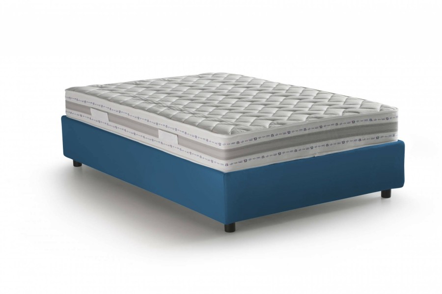 Boxspringbetten * | Talamo Italia Silvia Sommier Doppelbett