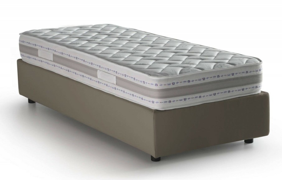 Boxspringbetten * | Talamo Italia Einzelbett Silvia Sommier