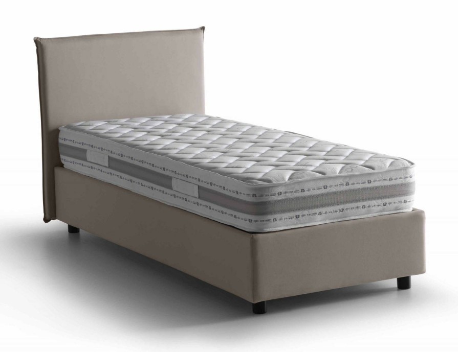 Boxspringbetten * | Talamo Italia Einzelbett Anna Mit