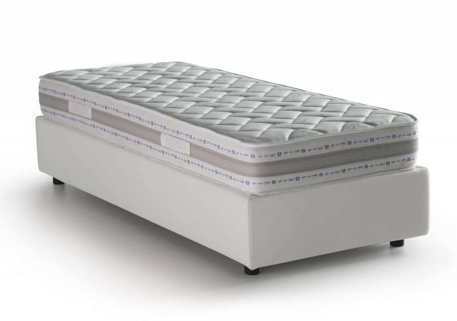 Boxspringbetten * | Talamo Italia Einzelbett Silvia Sommier