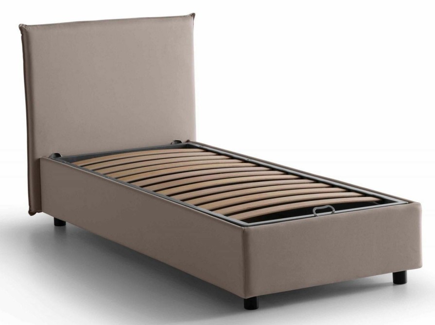 Boxspringbetten * | Talamo Italia Einzelbett Anna Mit