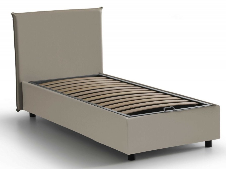 Boxspringbetten * | Talamo Italia Einzelbett Anna Mit