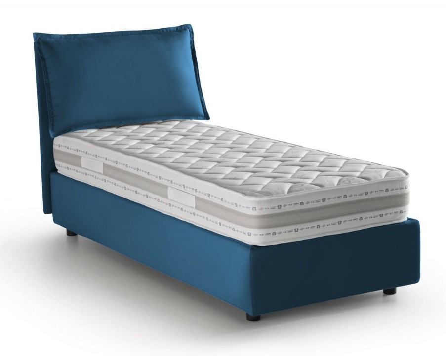 Boxspringbetten * | Talamo Italia Einzelbett Veronica Mit