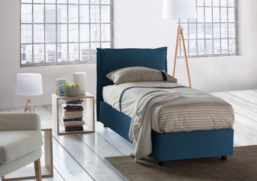 Boxspringbetten * | Talamo Italia Einzelbett Veronica Mit