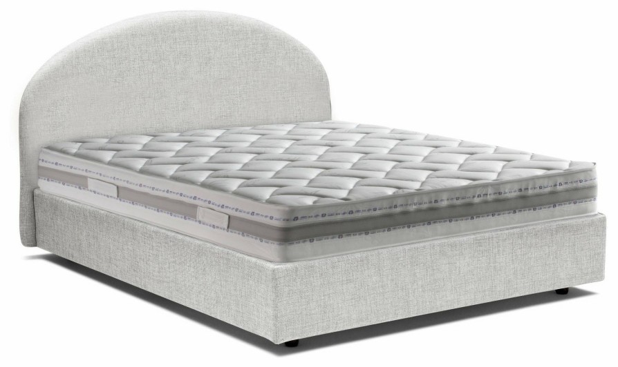 Boxspringbetten * | Talamo Italia Luna Doppelbett Mit