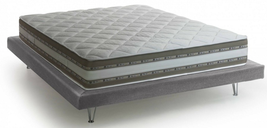 Boxspringbetten * | Talamo Italia Doppelbett Sommier Light