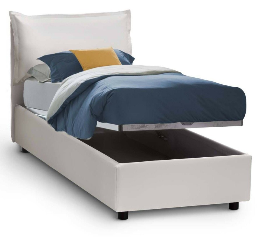 Boxspringbetten * | Talamo Italia Einzelbett Veronica Mit