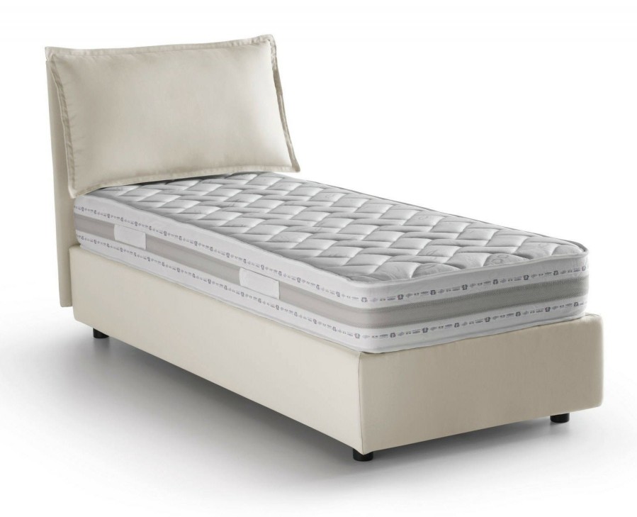 Boxspringbetten * | Talamo Italia Einzelbett Veronica Mit