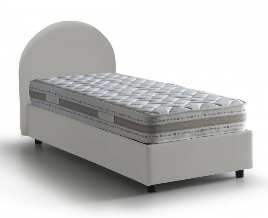 Boxspringbetten * | Talamo Italia Einzelbett Luna Mit