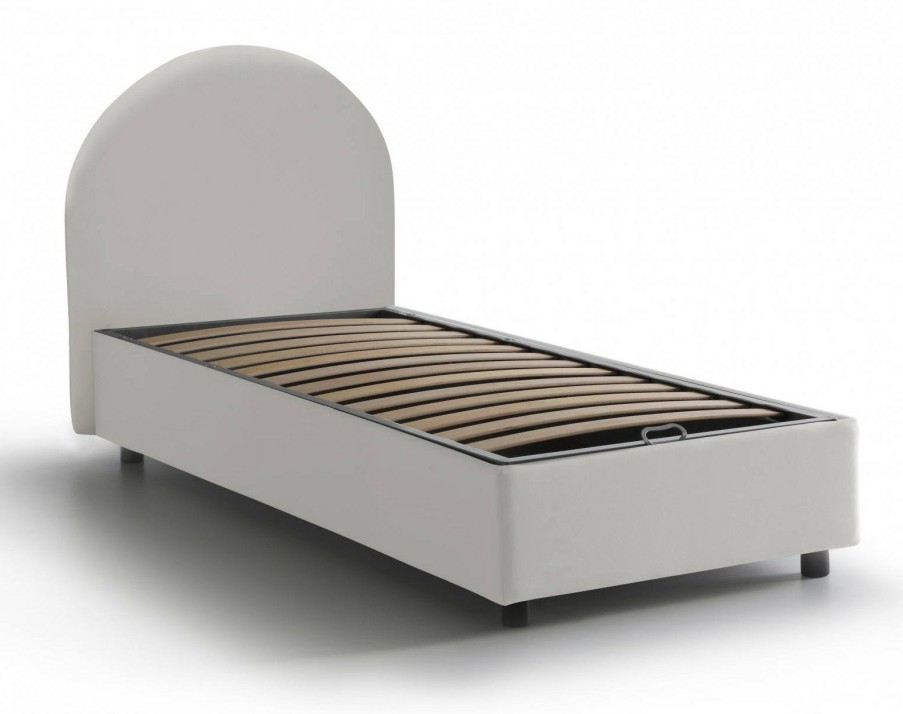 Boxspringbetten * | Talamo Italia Einzelbett Luna Mit