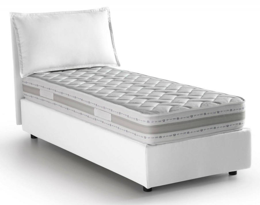 Boxspringbetten * | Talamo Italia Einzelbett Veronica Mit