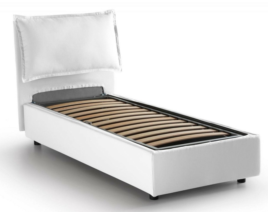 Boxspringbetten * | Talamo Italia Einzelbett Veronica Mit