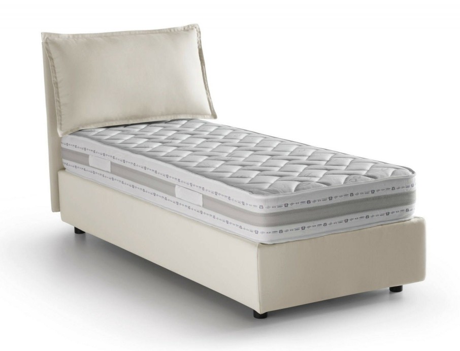 Boxspringbetten * | Talamo Italia Einzelbett Veronica Mit