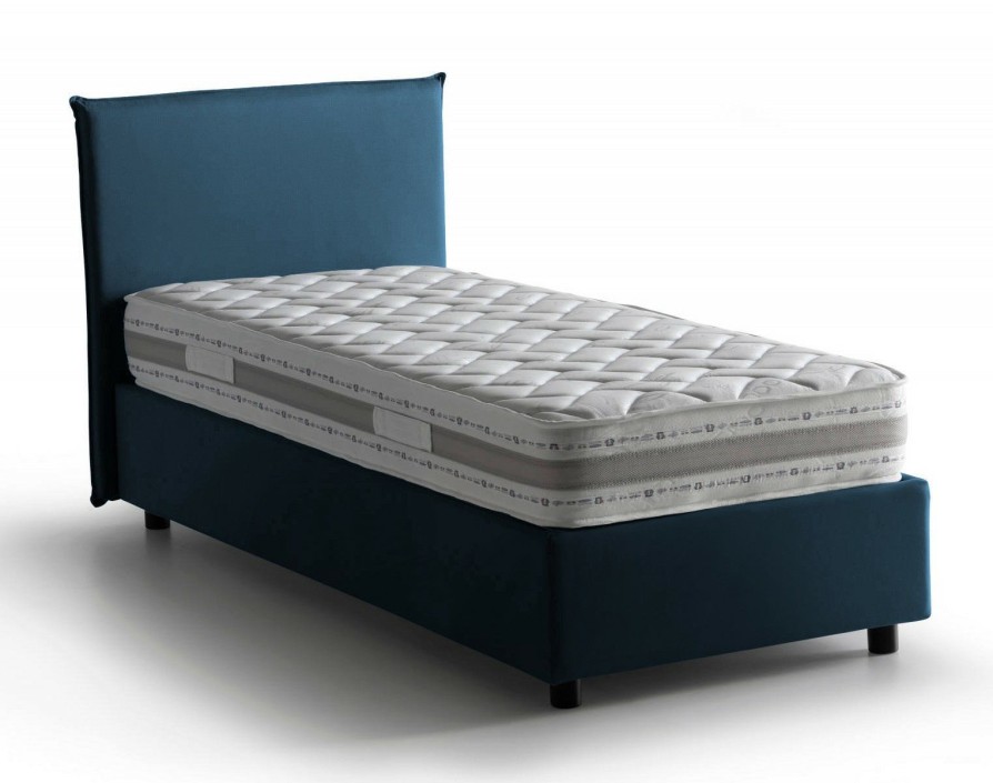 Boxspringbetten * | Talamo Italia Einzelbett Anna Mit