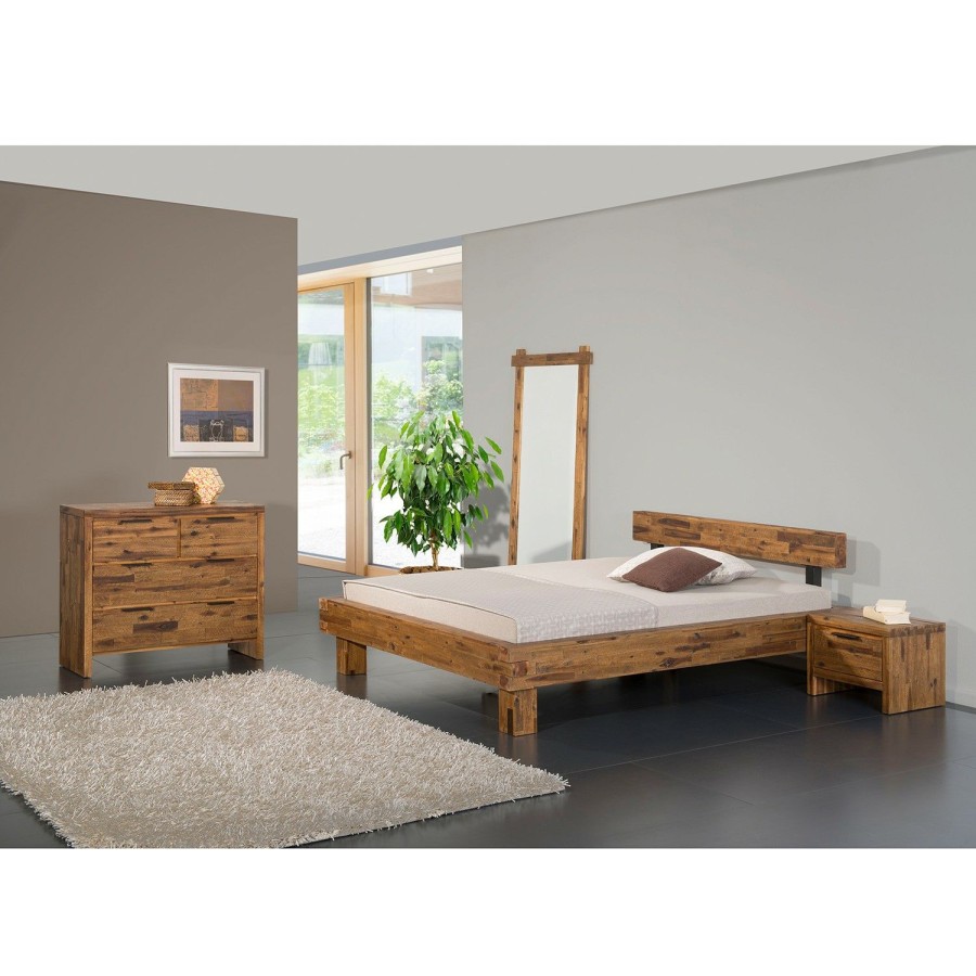 Bettgestelle * | Neue Modular Bett Gremio I Mit Kopfteil Ohne Dekoration 180 X 200Cm