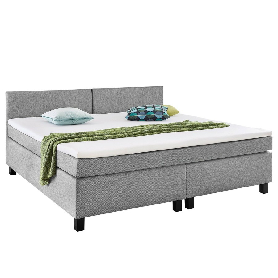 Boxspringbetten * | Norrwood Boxspringbett Matara Webstoff 180 X 200Cm