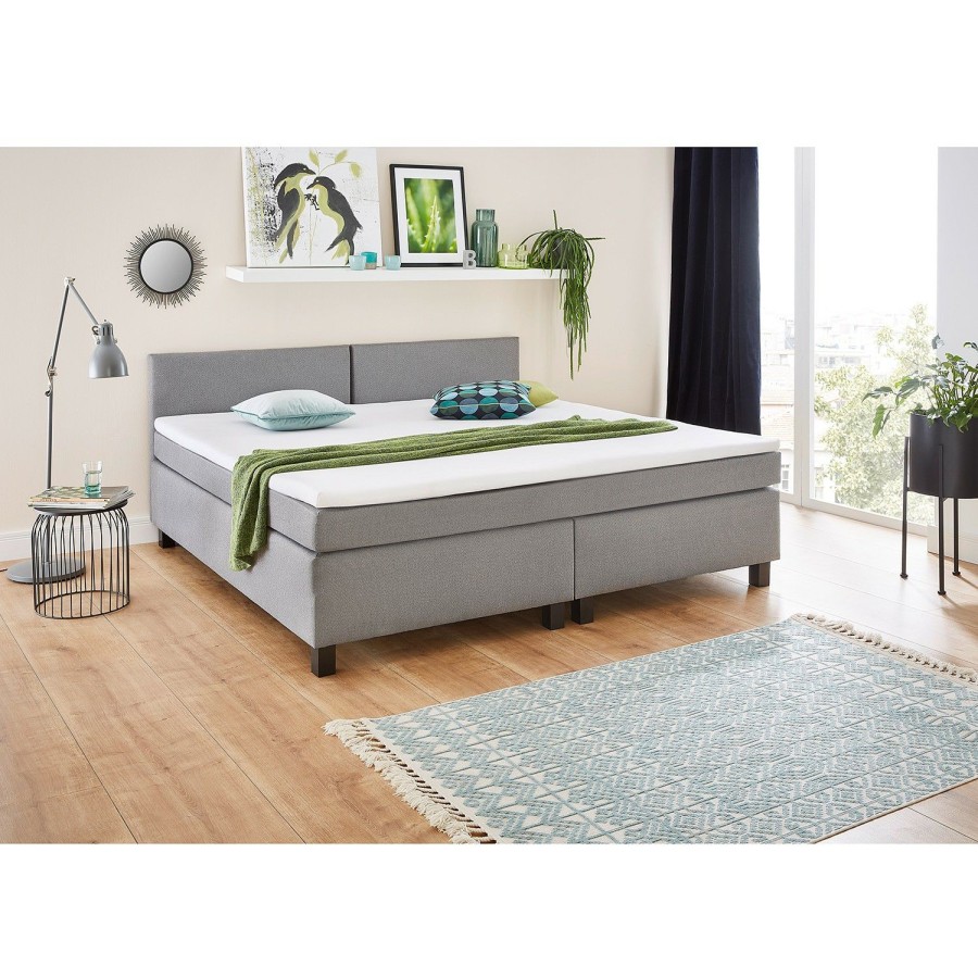 Boxspringbetten * | Norrwood Boxspringbett Matara Webstoff 180 X 200Cm