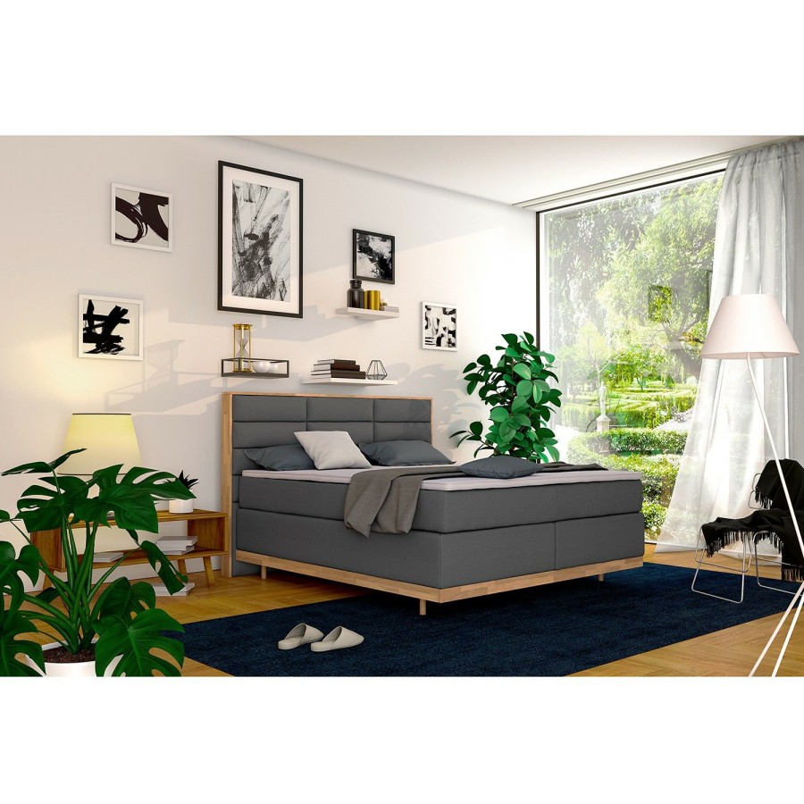 Boxspringbetten * | Loftscape Boxspringbett Linea