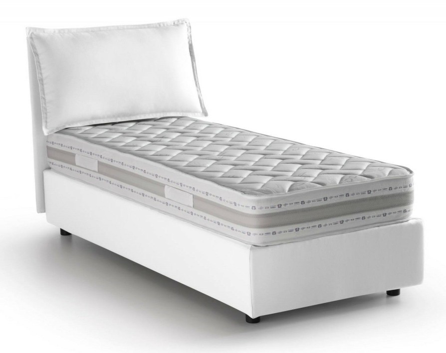 Boxspringbetten * | Talamo Italia Einzelbett Veronica Mit