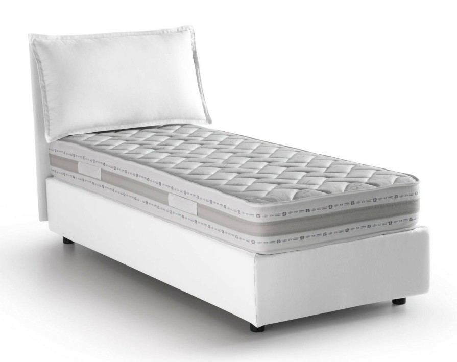 Boxspringbetten * | Talamo Italia Einzelbett Veronica Mit