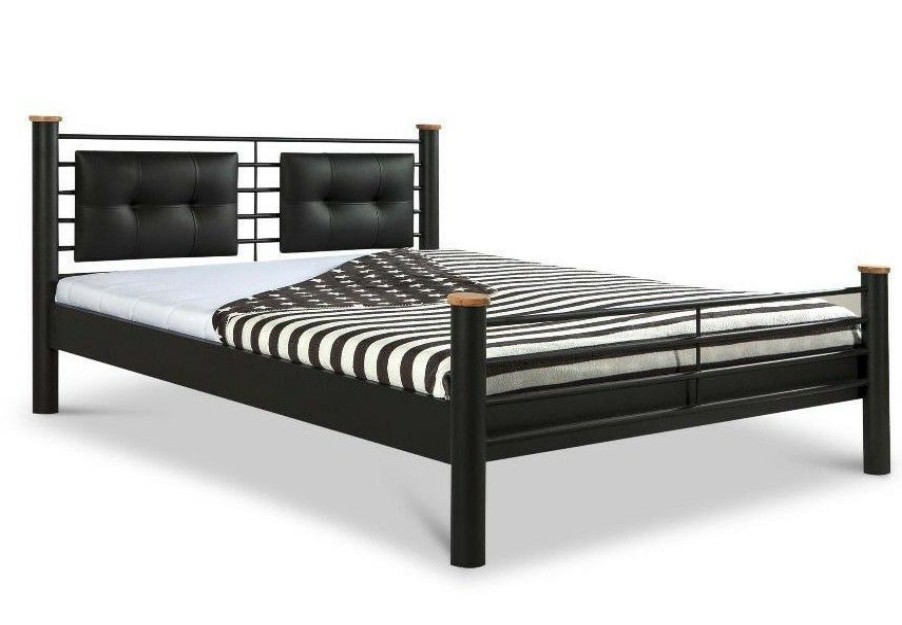 Bettgestelle * | Einrichten24 Metallbett Luna Polsterkopfteil 180 X 200 Cm