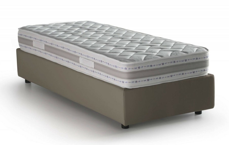 Boxspringbetten * | Talamo Italia Einzelbett Silvia Sommier