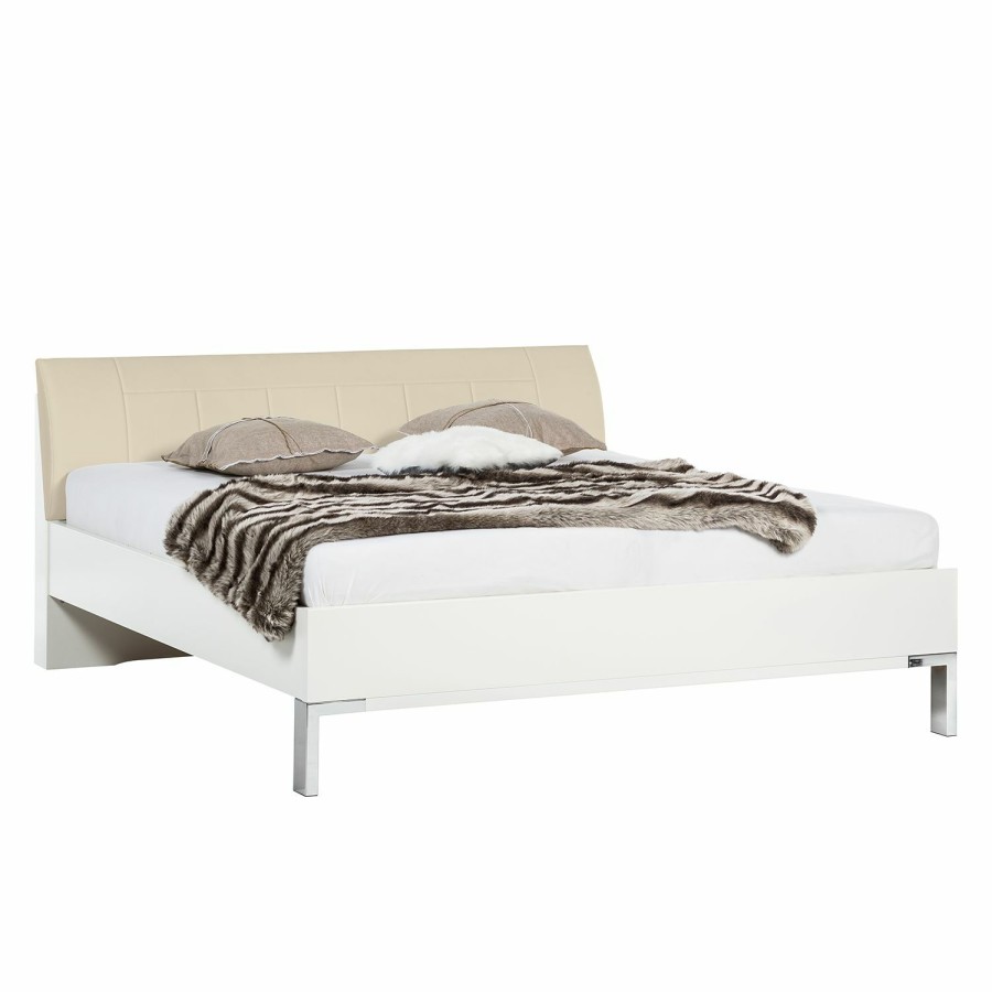 Bettgestelle * | Wiemann Futonbett Chicago Creme 180 X 200Cm