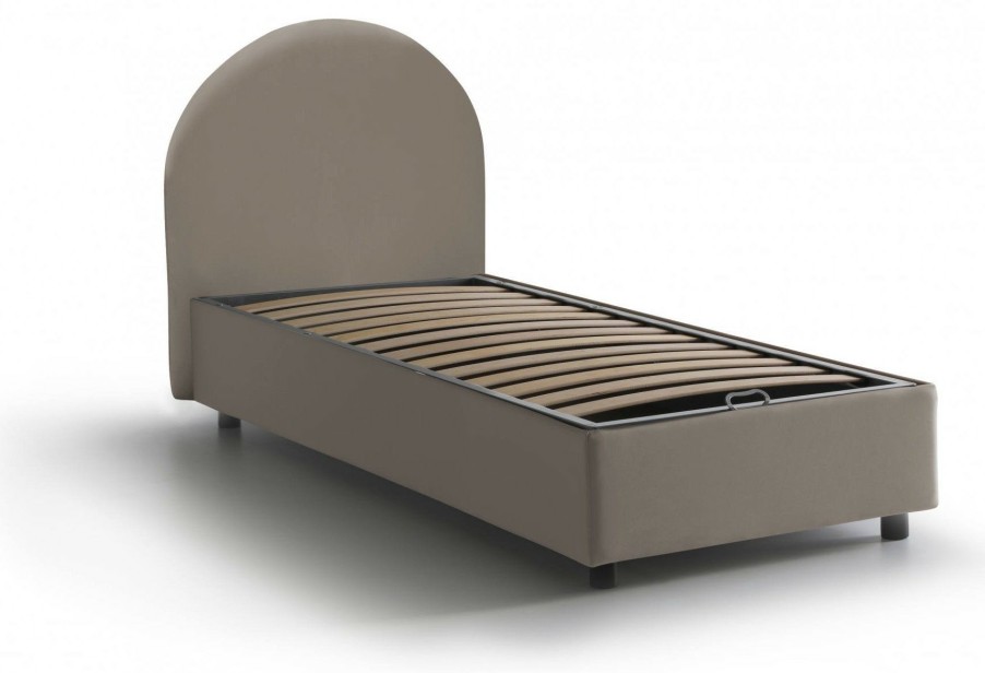 Boxspringbetten * | Talamo Italia Einzelbett Luna Mit