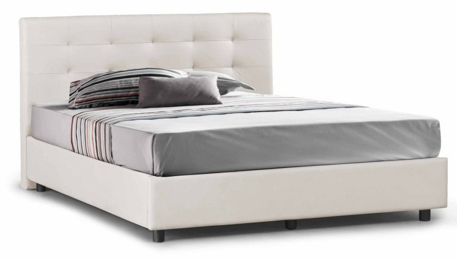 Boxspringbetten * | Talamo Italia Claudia Doppelbett Mit