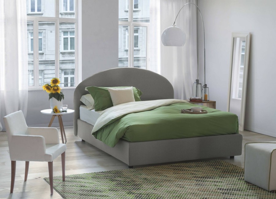 Boxspringbetten * | Talamo Italia Bett Luna Eineinhalb Mit