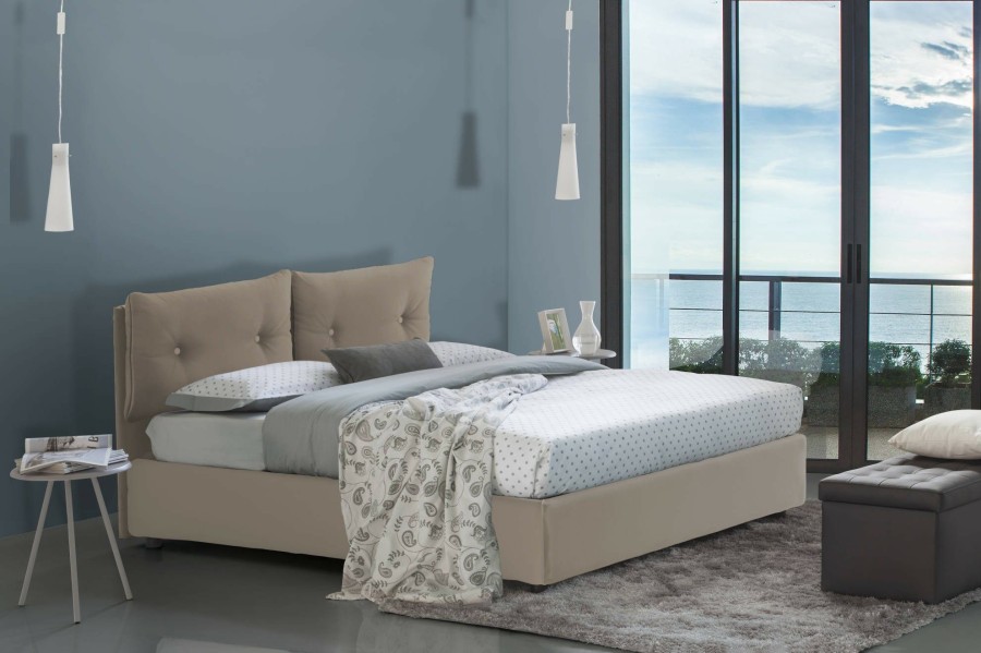 Boxspringbetten * | Talamo Italia Einzelbett Giulia Mit