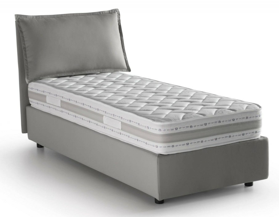 Boxspringbetten * | Talamo Italia Einzelbett Veronica Mit