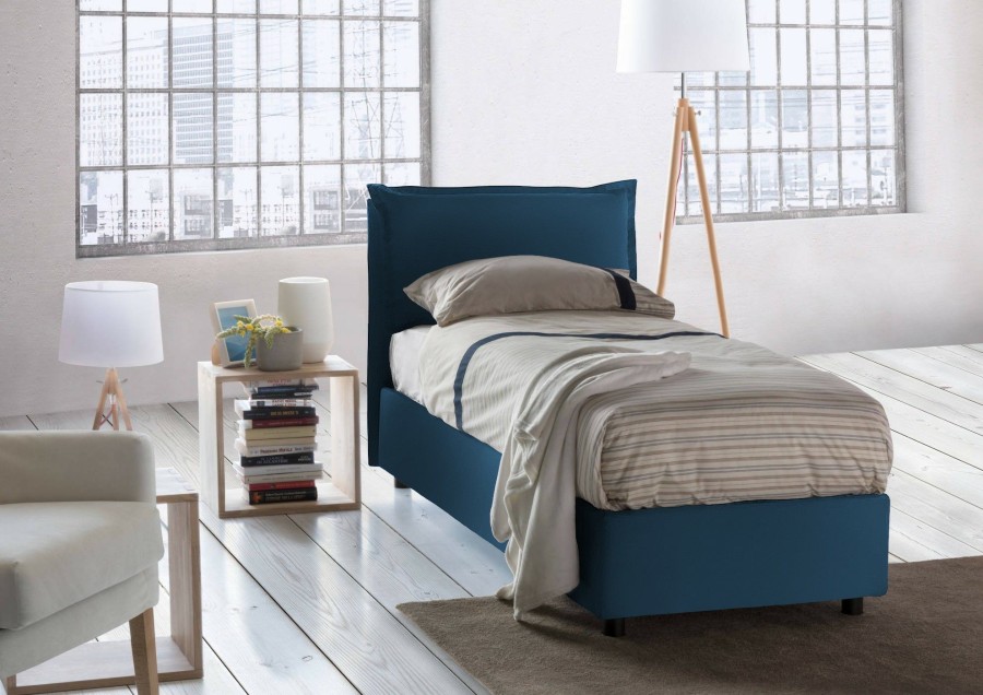 Boxspringbetten * | Talamo Italia Einzelbett Veronica Mit