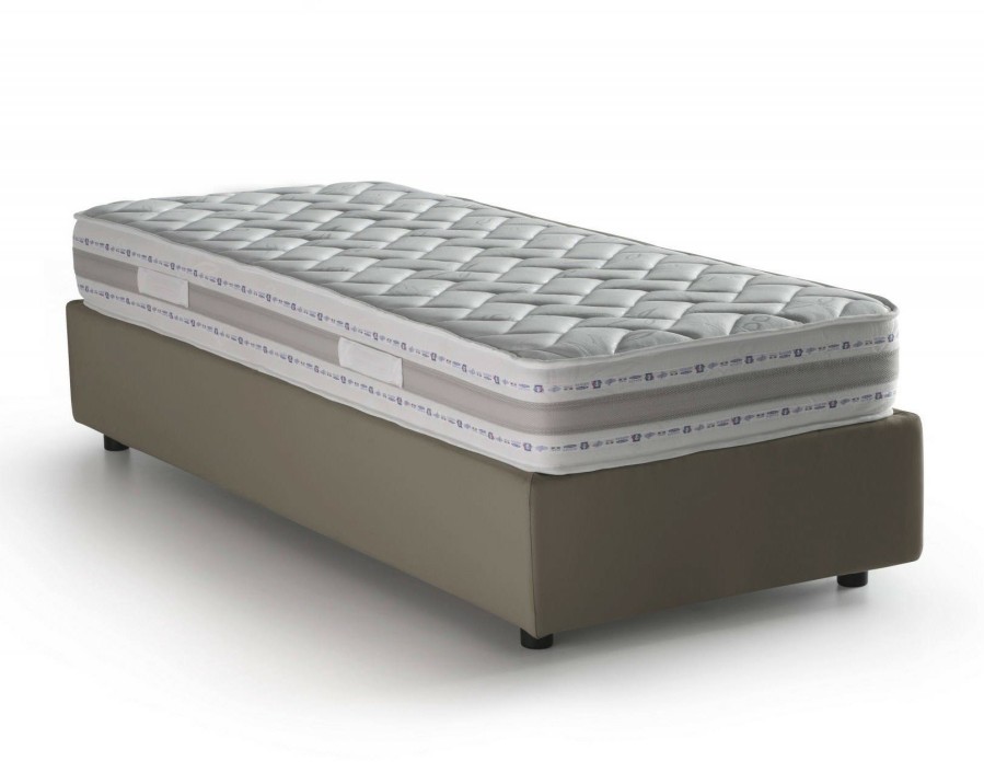 Boxspringbetten * | Talamo Italia Einzelbett Silvia Sommier