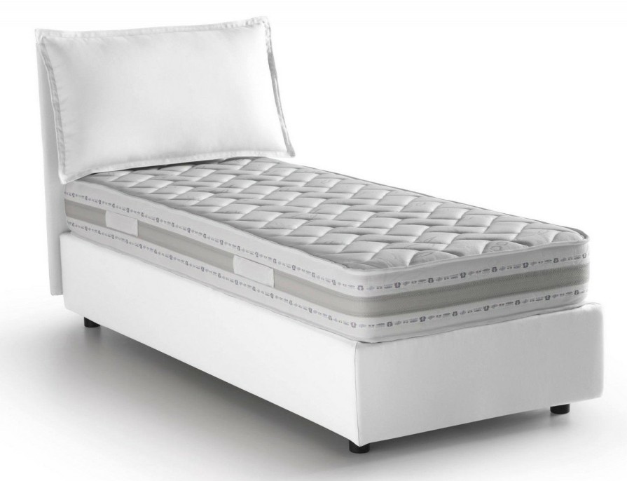 Boxspringbetten * | Talamo Italia Einzelbett Veronica Mit