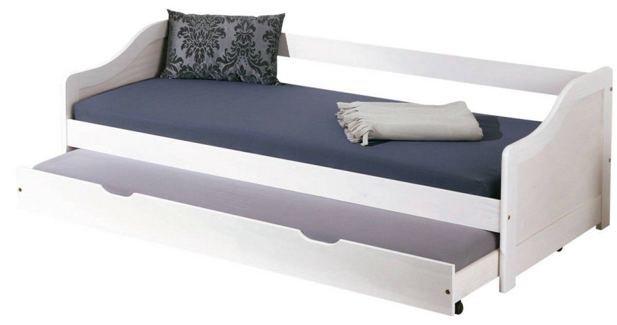 Boxspringbetten * | Dmora Einzelbett Mit Zweitem Bett Und Auszug