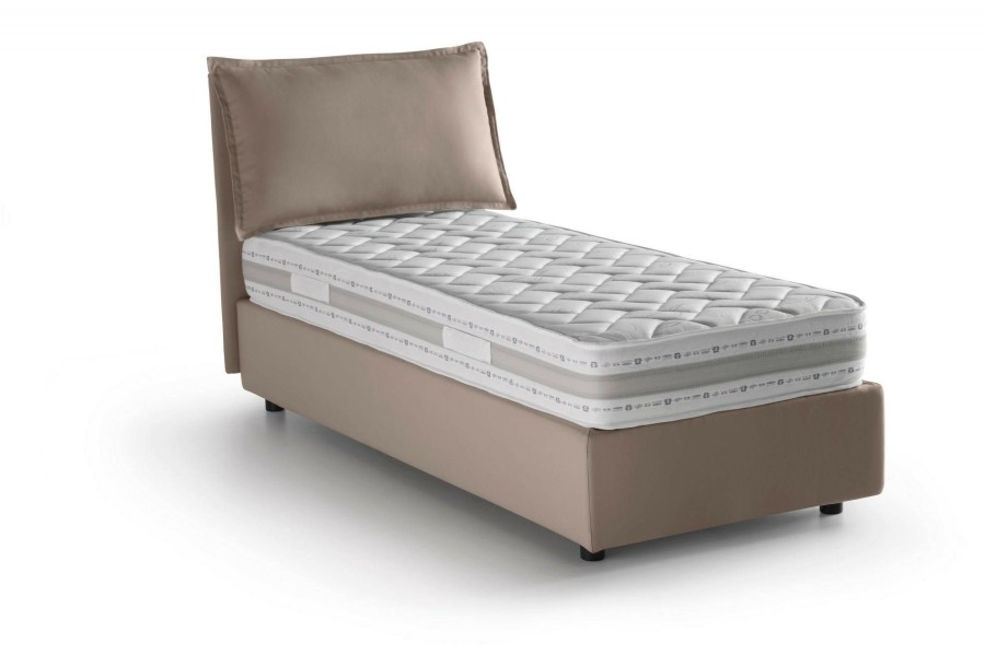 Boxspringbetten * | Talamo Italia Einzelbett Veronica Mit