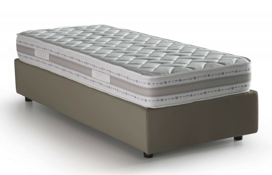 Boxspringbetten * | Talamo Italia Einzelbett Silvia Sommier