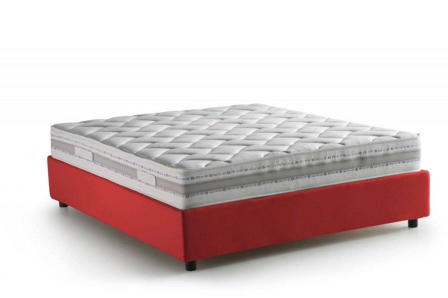 Boxspringbetten * | Talamo Italia Silvia Sommier Doppelbett