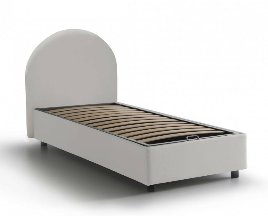 Boxspringbetten * | Talamo Italia Einzelbett Luna Mit