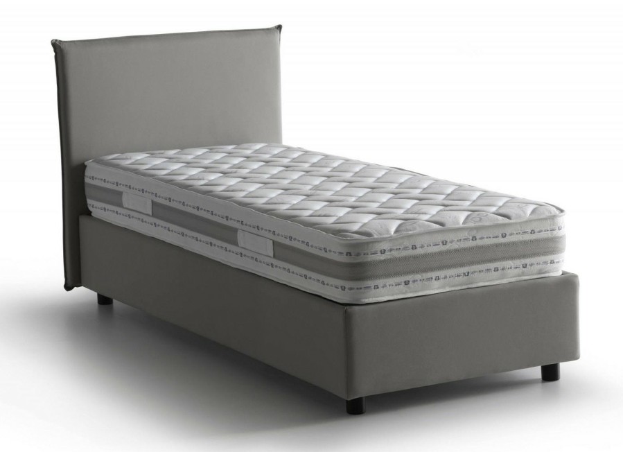 Boxspringbetten * | Talamo Italia Einzelbett Anna Mit