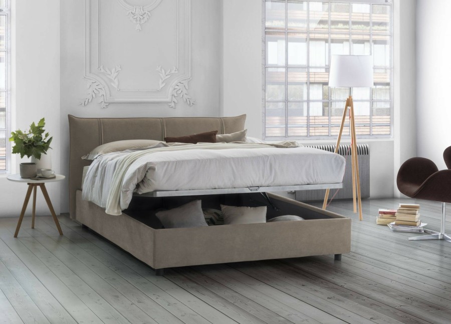 Boxspringbetten * | Talamo Italia Alice Doppelbett Mit