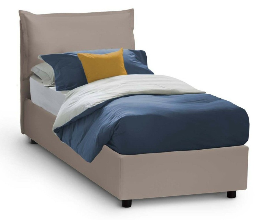 Boxspringbetten * | Talamo Italia Einzelbett Veronica Mit