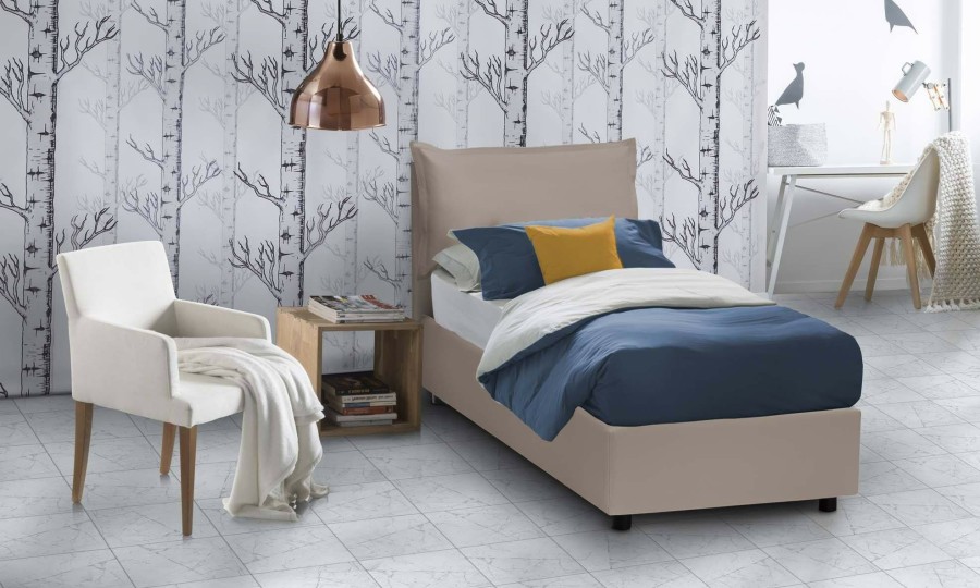 Boxspringbetten * | Talamo Italia Einzelbett Veronica Mit