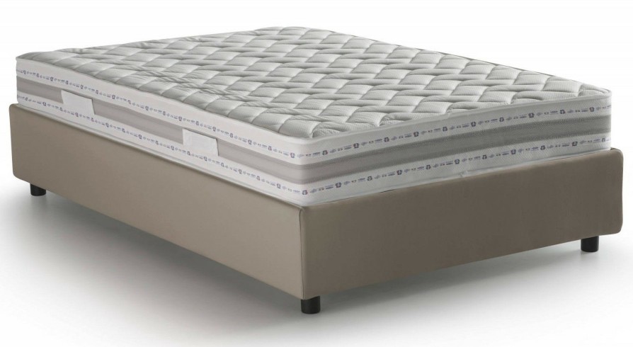 Boxspringbetten * | Talamo Italia Bett Silvia Sommier